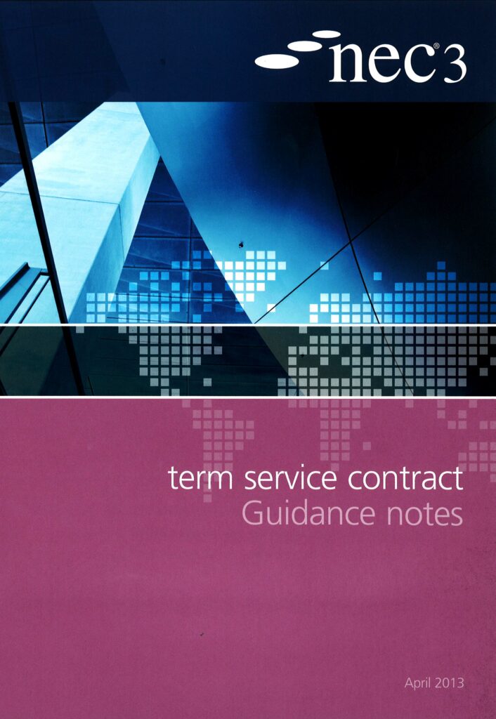 SAICE Bookstore | NEC3 Term Service Contract Guidance Notes