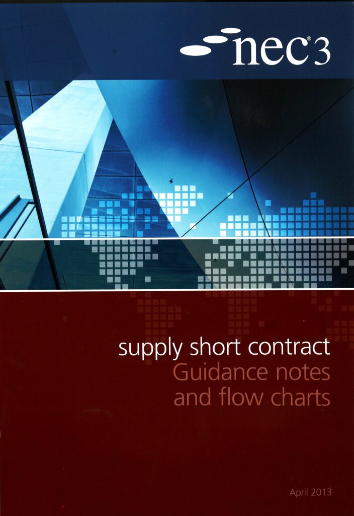 SAICE Bookstore | NEC3 Supply Short Contract Guidance Notes and Flow Charts
