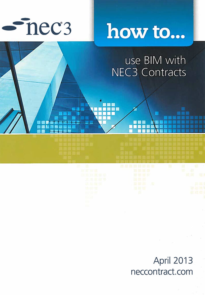 SAICE Bookstore | NEC3 how to … use BIM with NEC3 Contracts