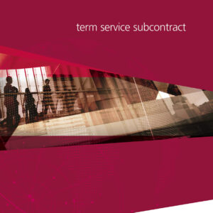 NEC4 Term Service Subcontract