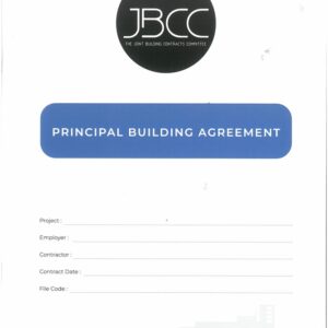 JBCC Principal Building Agreement Edition 6.3 June 2024